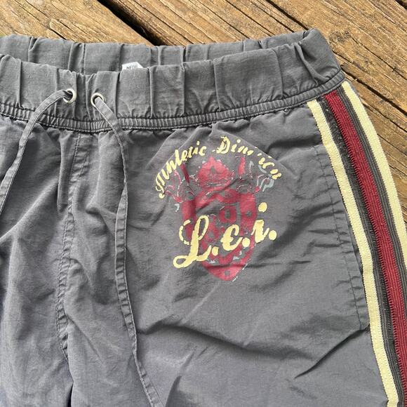 Y2K L.e.i. Gray Striped Sweatpants Joggers Size Medium - Picture 9 of 9